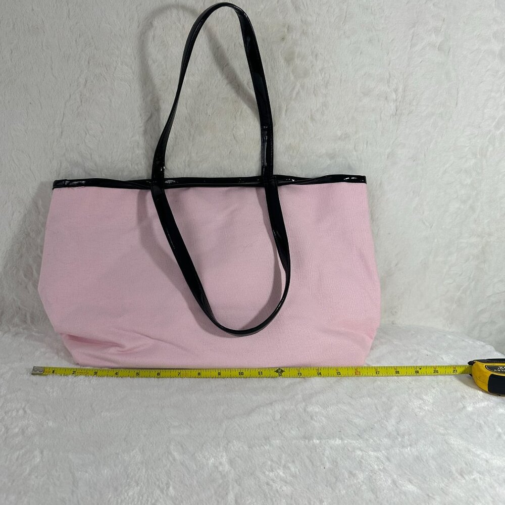 Victorias Secret Tote,Shoulder Bag,Travel,Beach Bag with Wristlet Pouch NWOT - Picture 6 of 9